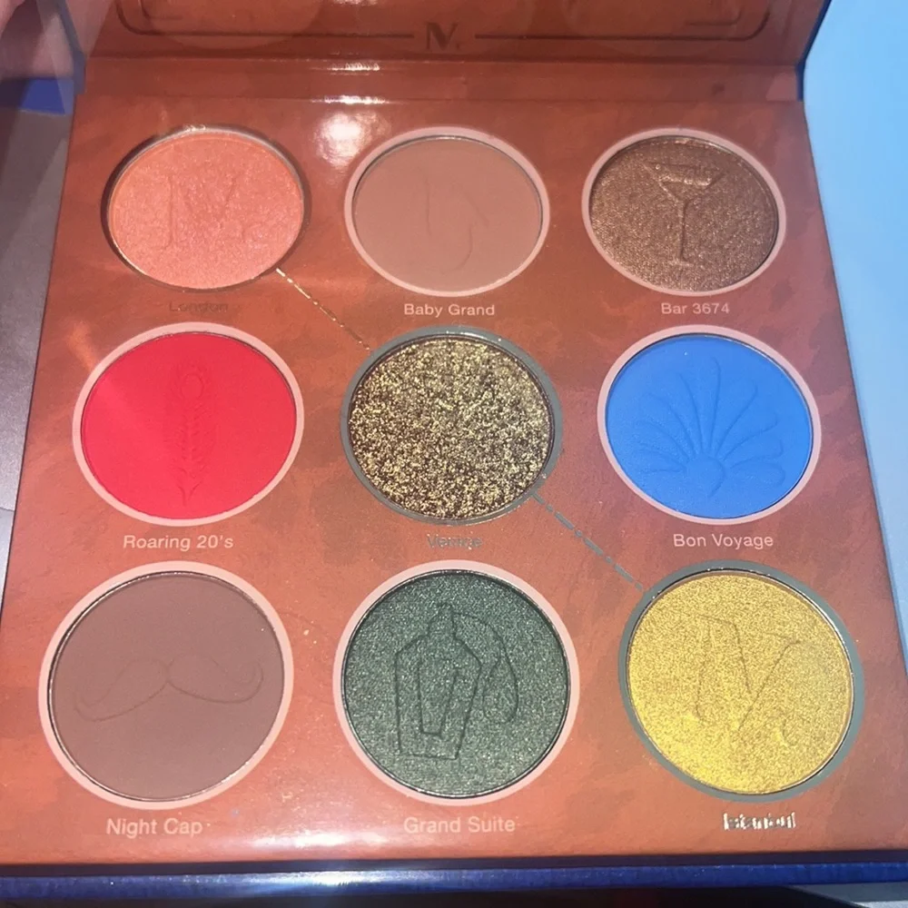 Makeup-Nomad Venice-Simplon Express Palette, eye shadows , New!